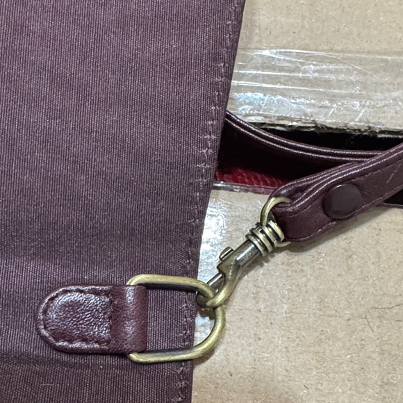 Etienne Aigner Dark Brown Leather Shoulder Bag - Picture 15 of 16